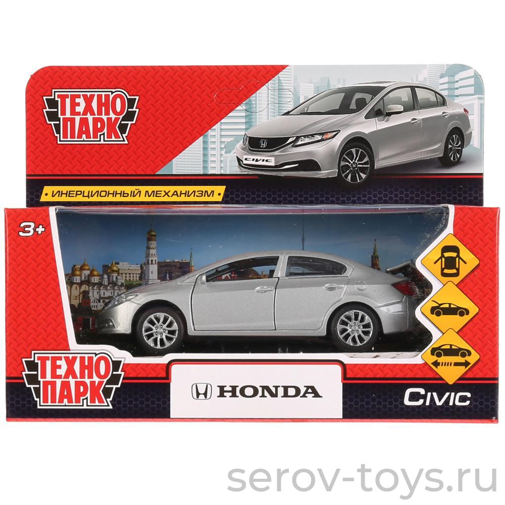 Машина Технопарк CIVIC-SL Honda Civic Серая в кор