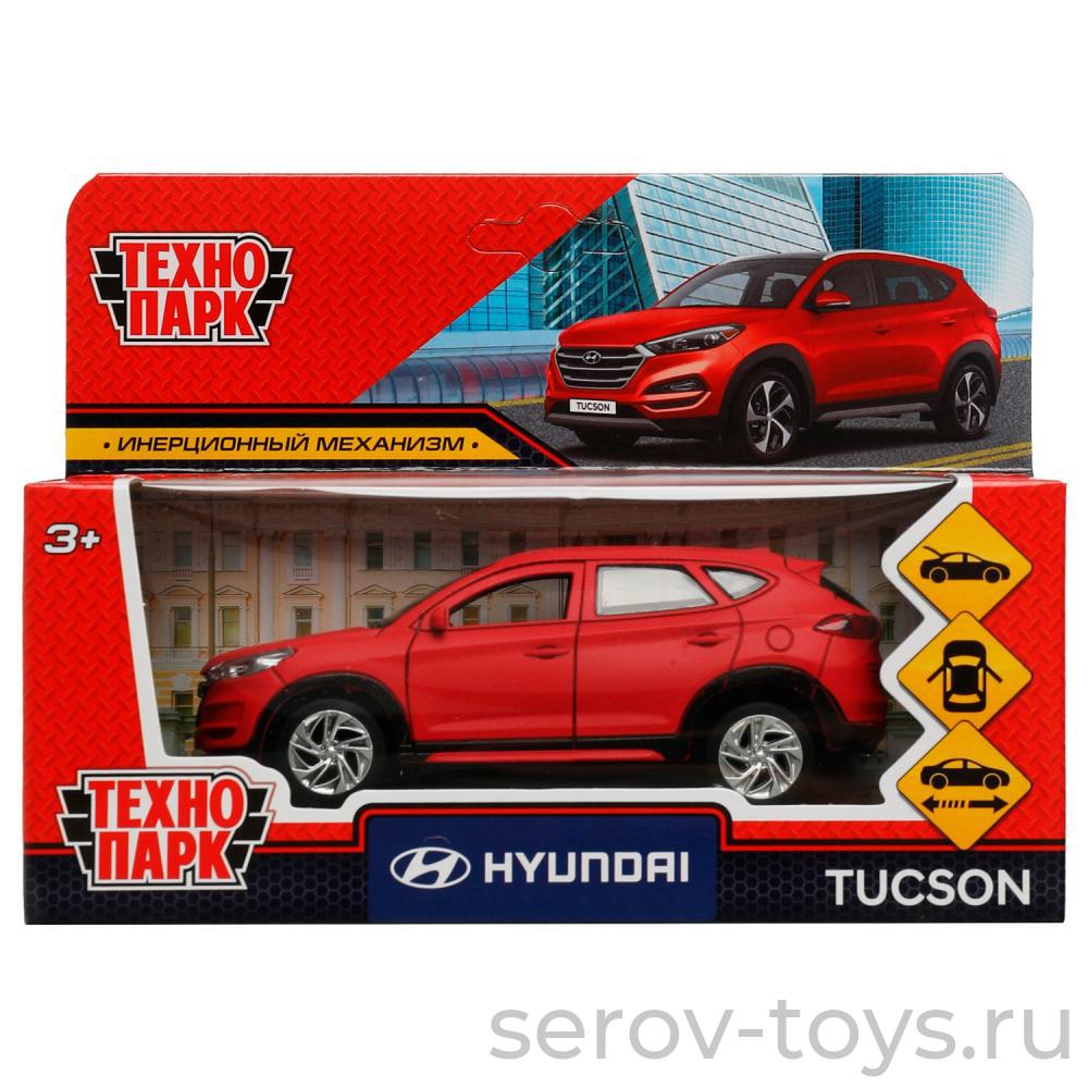 Модель Технопарк Hyundai Tucson TUCSON-12FIL-RD Красная в кор