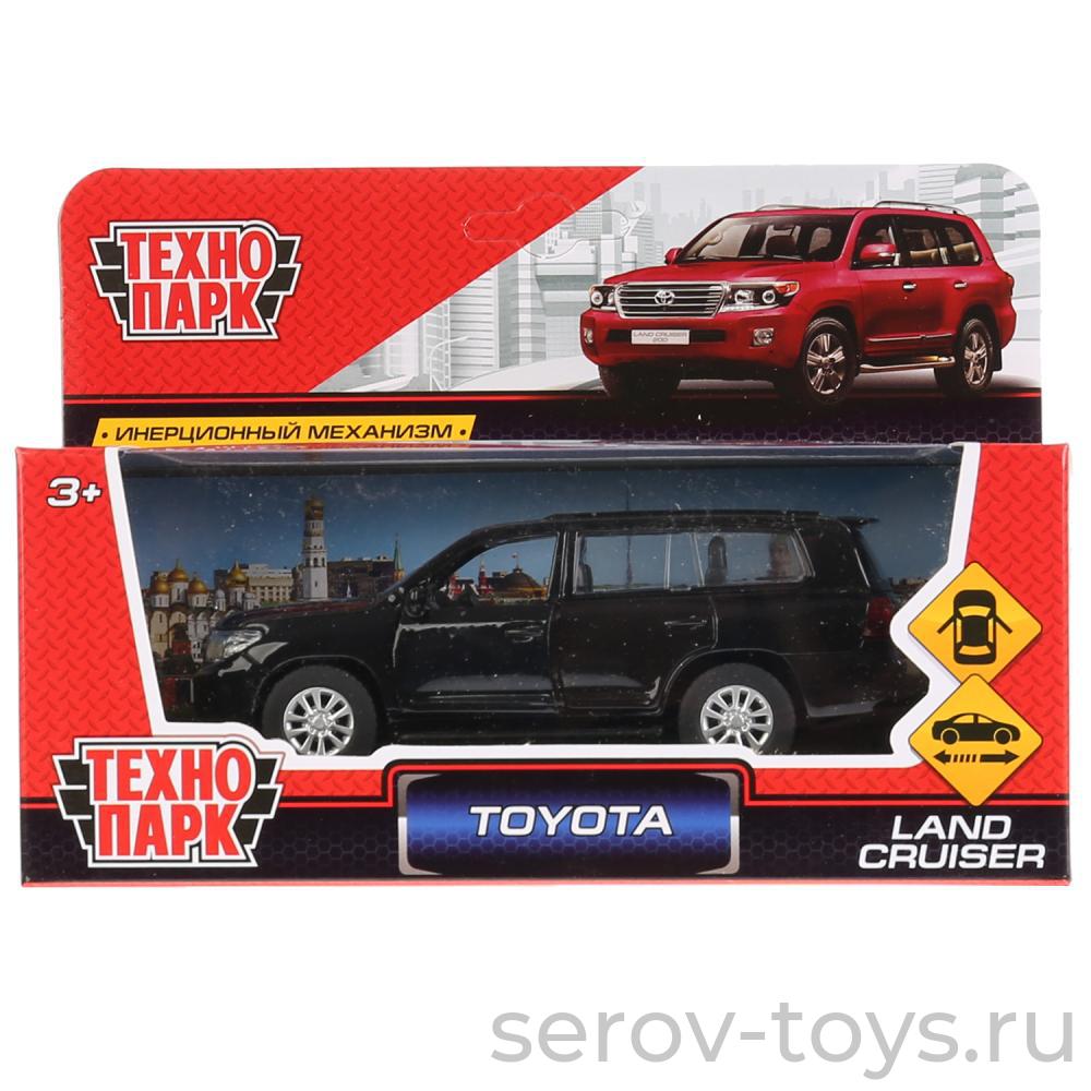 Модель Технопарк Toyota Land Cruiser CRUISER-BK Черный в кор