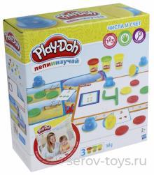 PD Пластилин 3406 PD Цифры и числа (3 банки 168 гр)