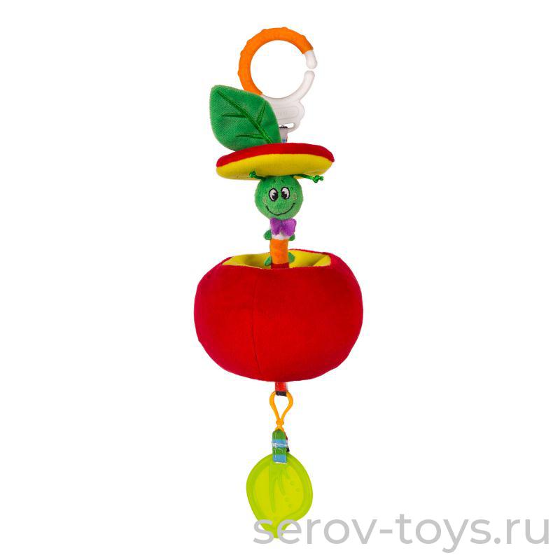 Игрушка-подвеска "Кто в яблоке живет" 17HS02PA Happy Snail