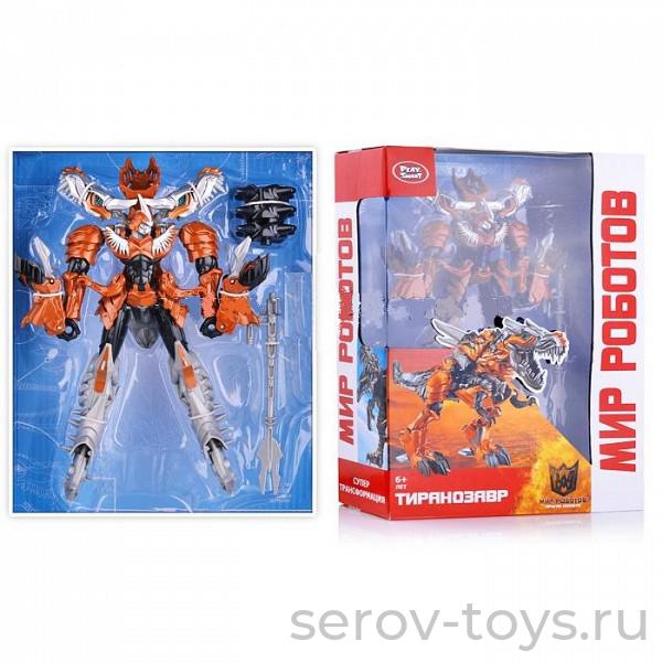 Трансформер 8159 Тиранозавр 19 шагов в кор
