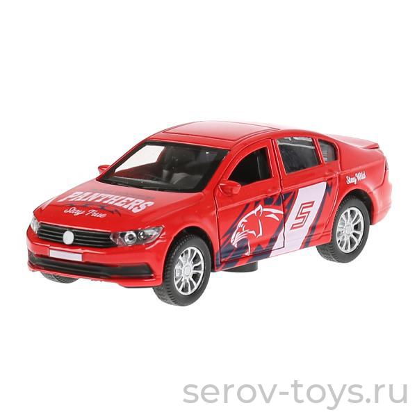 Модель Технопарк VW PASSAT-12SLSRT-RD Спорт Красная в кор