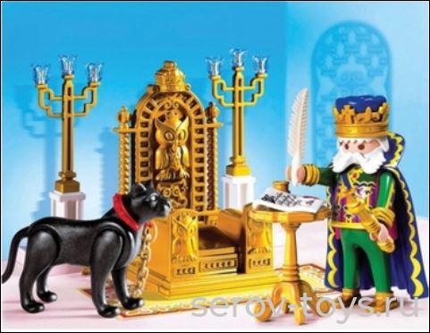 Сказочный дворец 4256pm Король в тронном зале