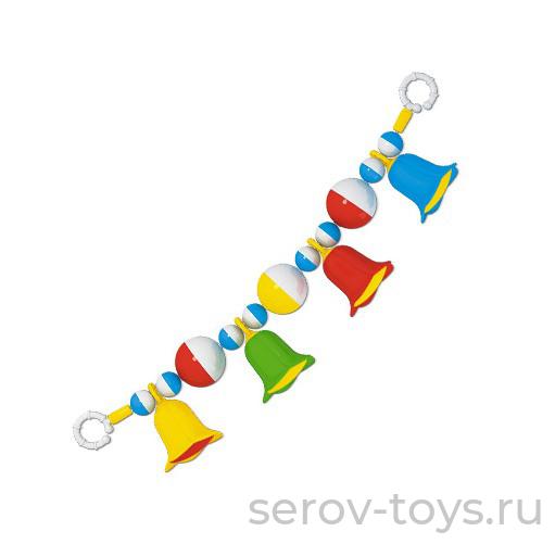 Подвеска на кроватку 01545 Колокольчики 4шт Стеллар