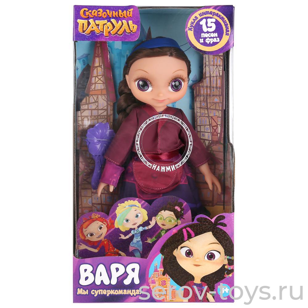 Сказочный патруль ST20-32-CAS-V-RU Варя 32см 15 фраз серия Casual в кор Карапуз