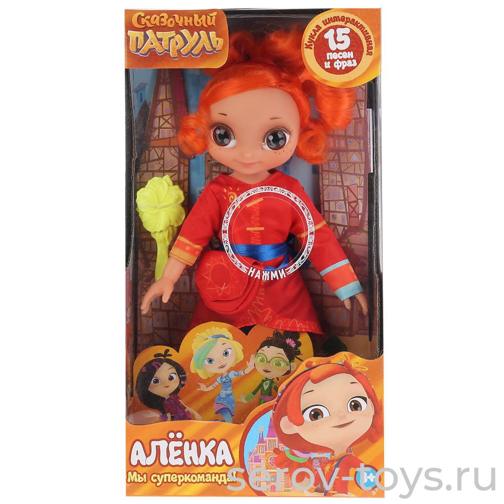 Сказочный патруль ST20-32-CAS-A-RU Аленка 32см 15 фраз серия Casual в кор Карапуз