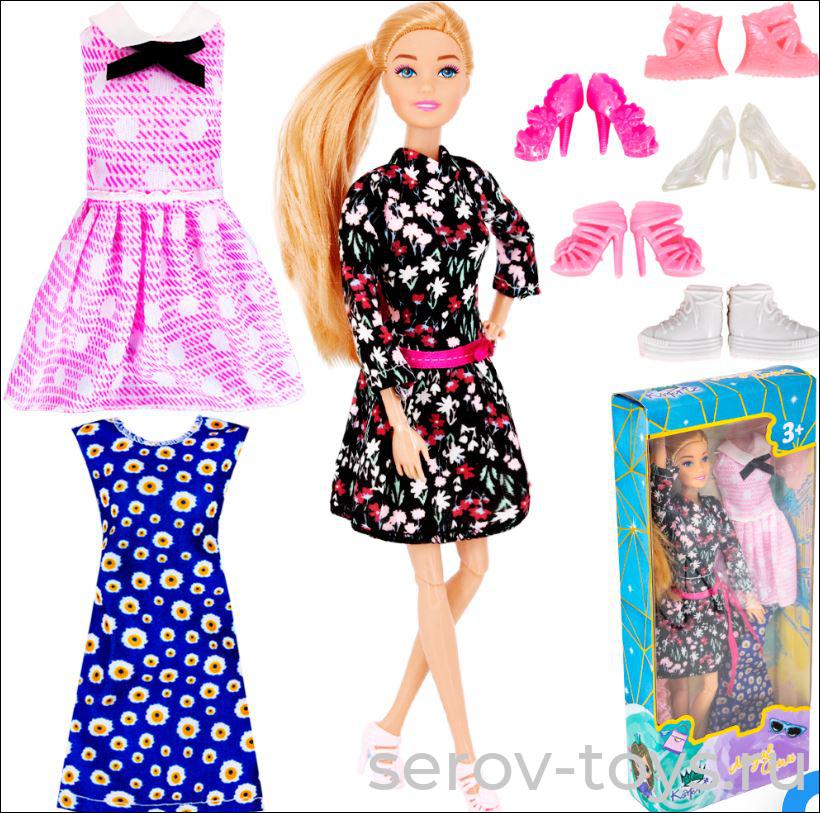 Кукла Мода&Стиль YSSH187B1 с одеждой в кор Miss Kapriz+++