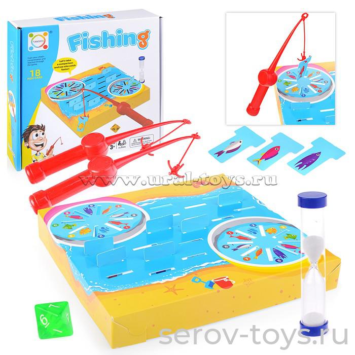 Игра настольная Рыбалка с удочками 999-75 в кор