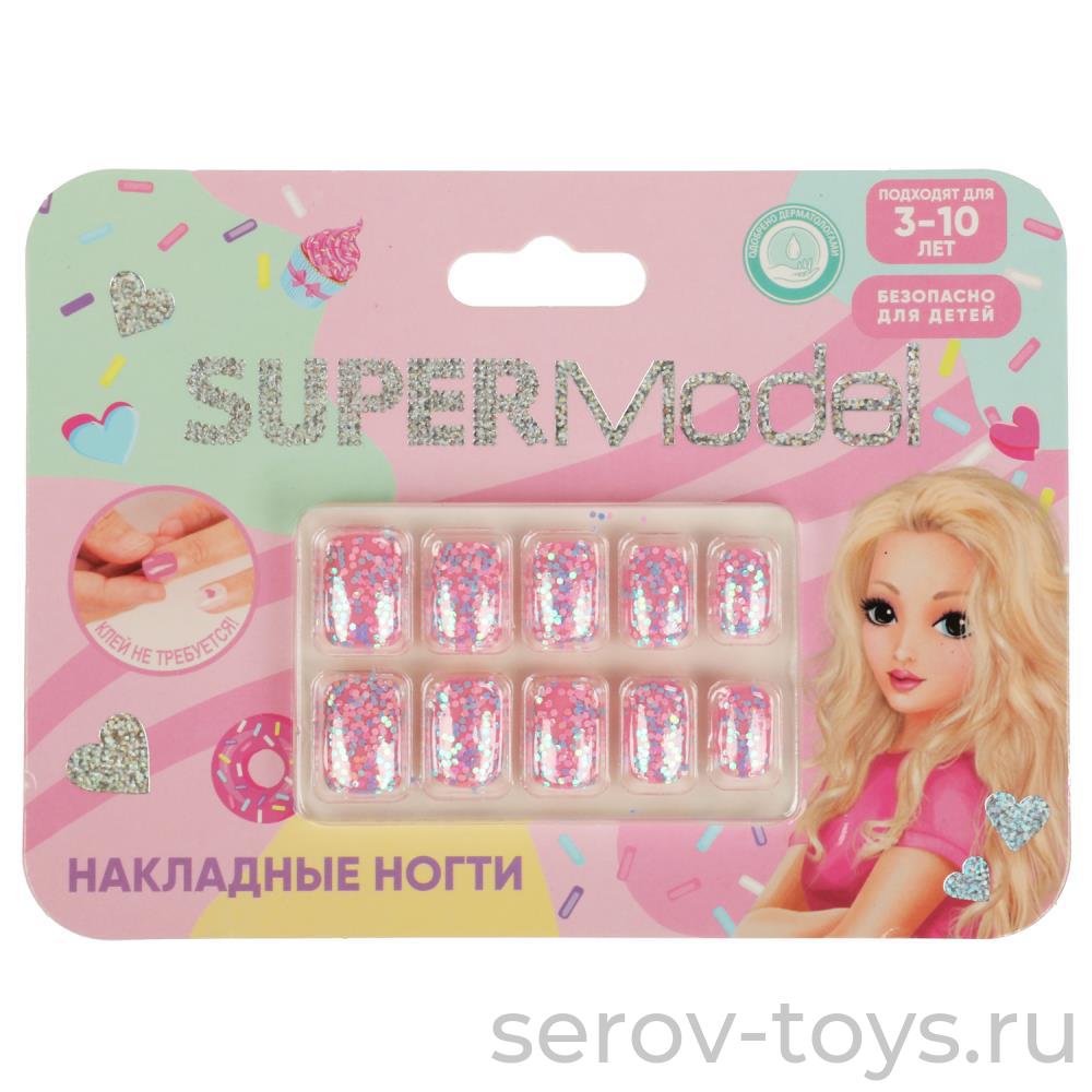 Набор накладных ногтей 10шт Милая леди на клеевой основе 98017-TM-ML