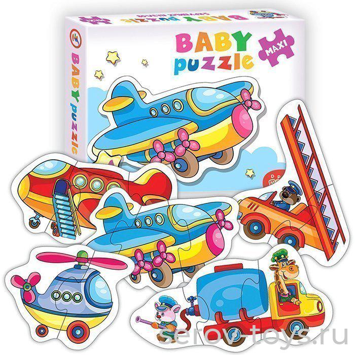 Пазл Baby Puzzle В аэропорту 3992 Макси в кор Дрофа Медиа