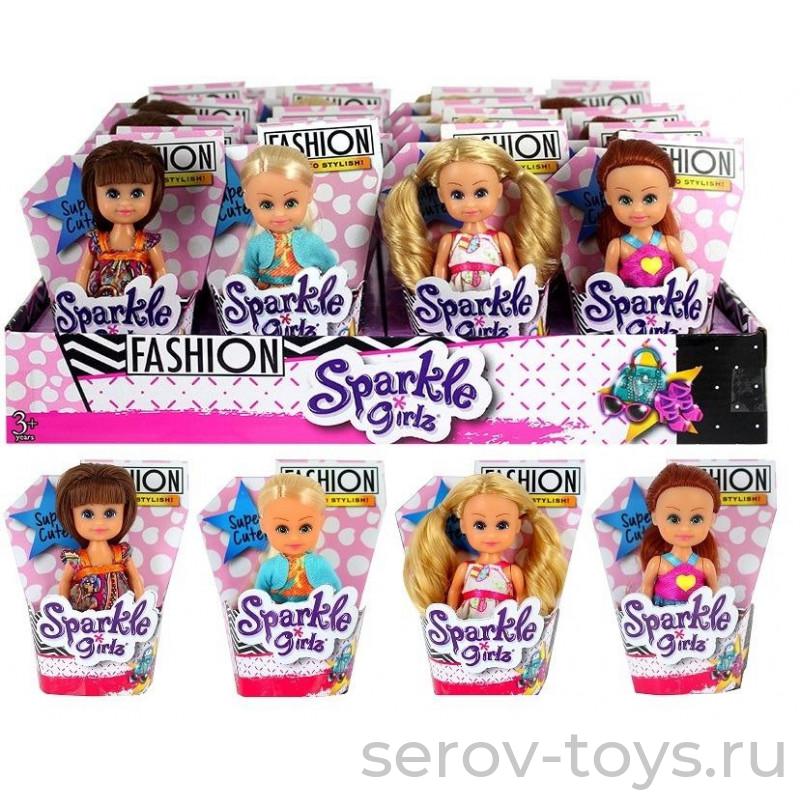 Sparkle Girlz Кукла 24061  в ассорт 10см в дисплее