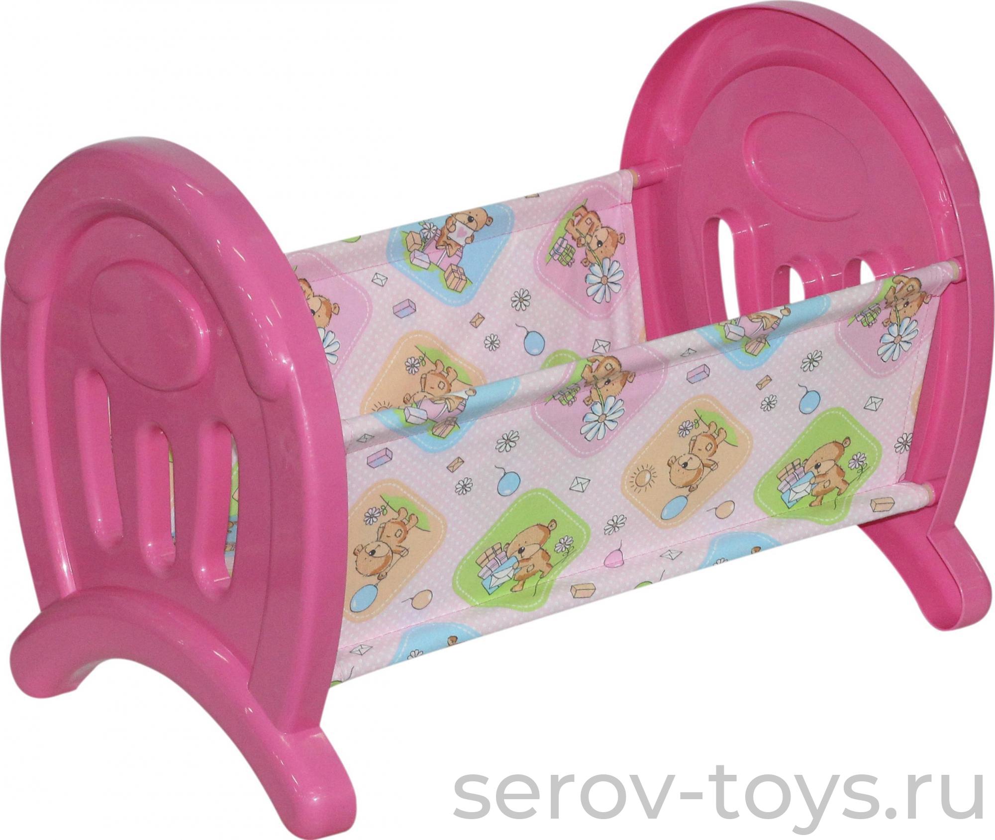 Кроватка для кукол 55996 в пак ПОЛЕСЬЕ