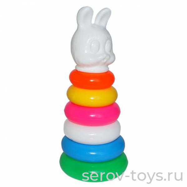 Пирамида Зоопарк Заяц 22см У777