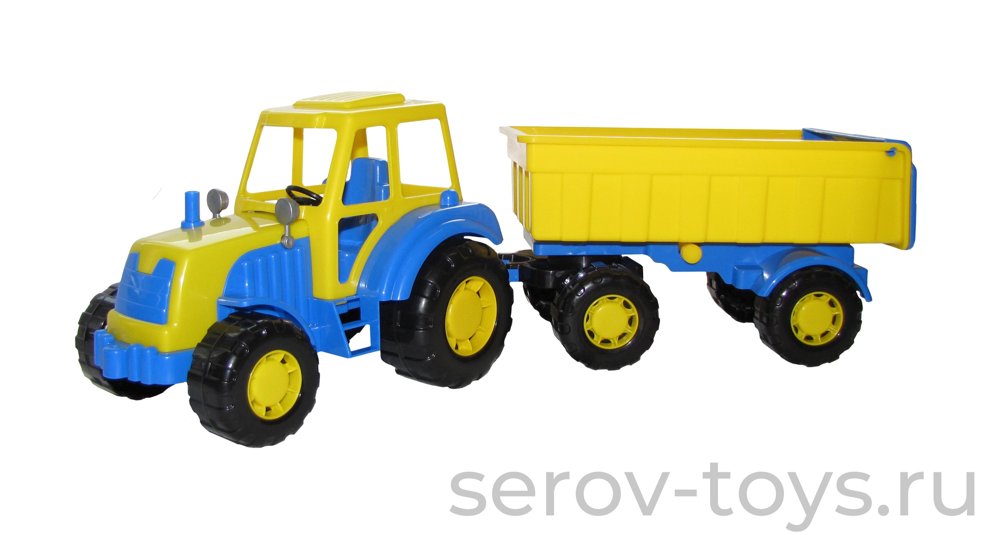 Трактор Алтай с прицепом № 1 35332 ПОЛЕСЬЕ