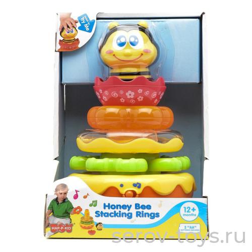 Развивающая игрушка Пчёлка 4252T пирамидка