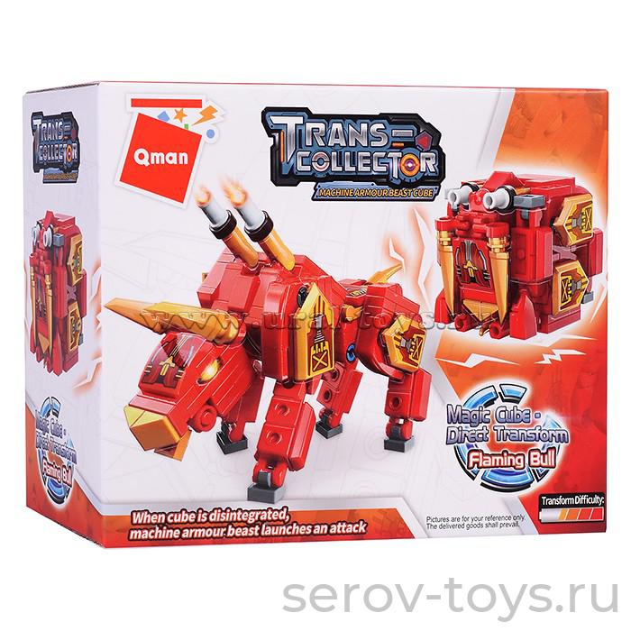 Конструктор Qman 41207 Magic Cube 177дет Пылающий бык