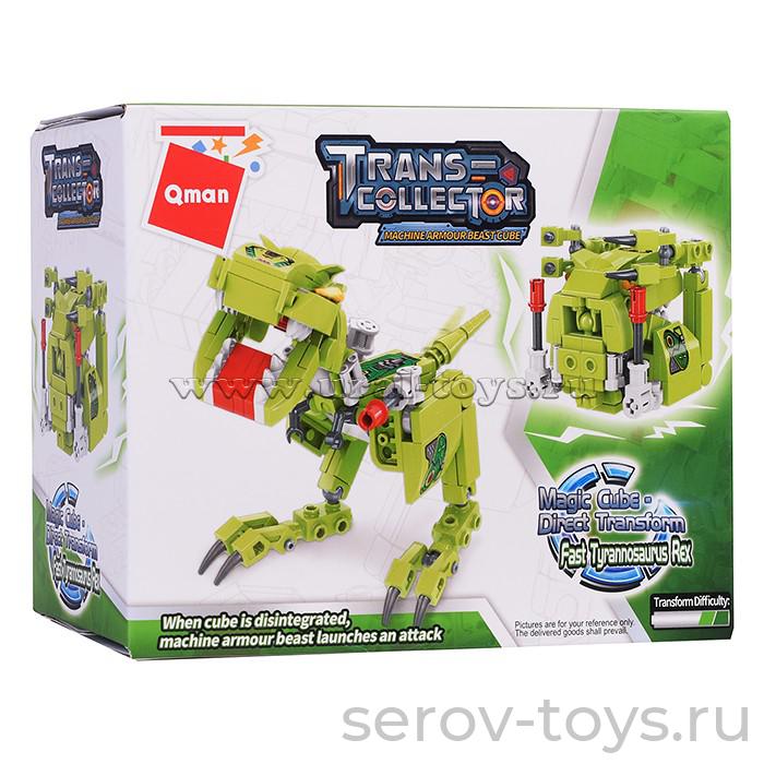 Конструктор Qman 41203 Magic Cube 125дет Быстрый тираннозавр рекс