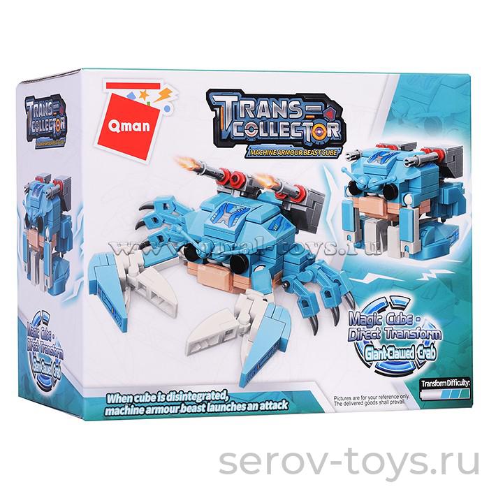Конструктор Qman 41208 Magic Cube 140дет Гигантский когтистый краб