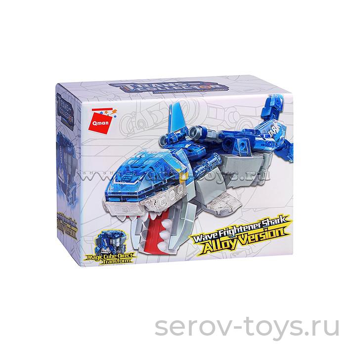 Конструктор Qman 41209 Magic Cube 148дет Акула - отпугиватель волн