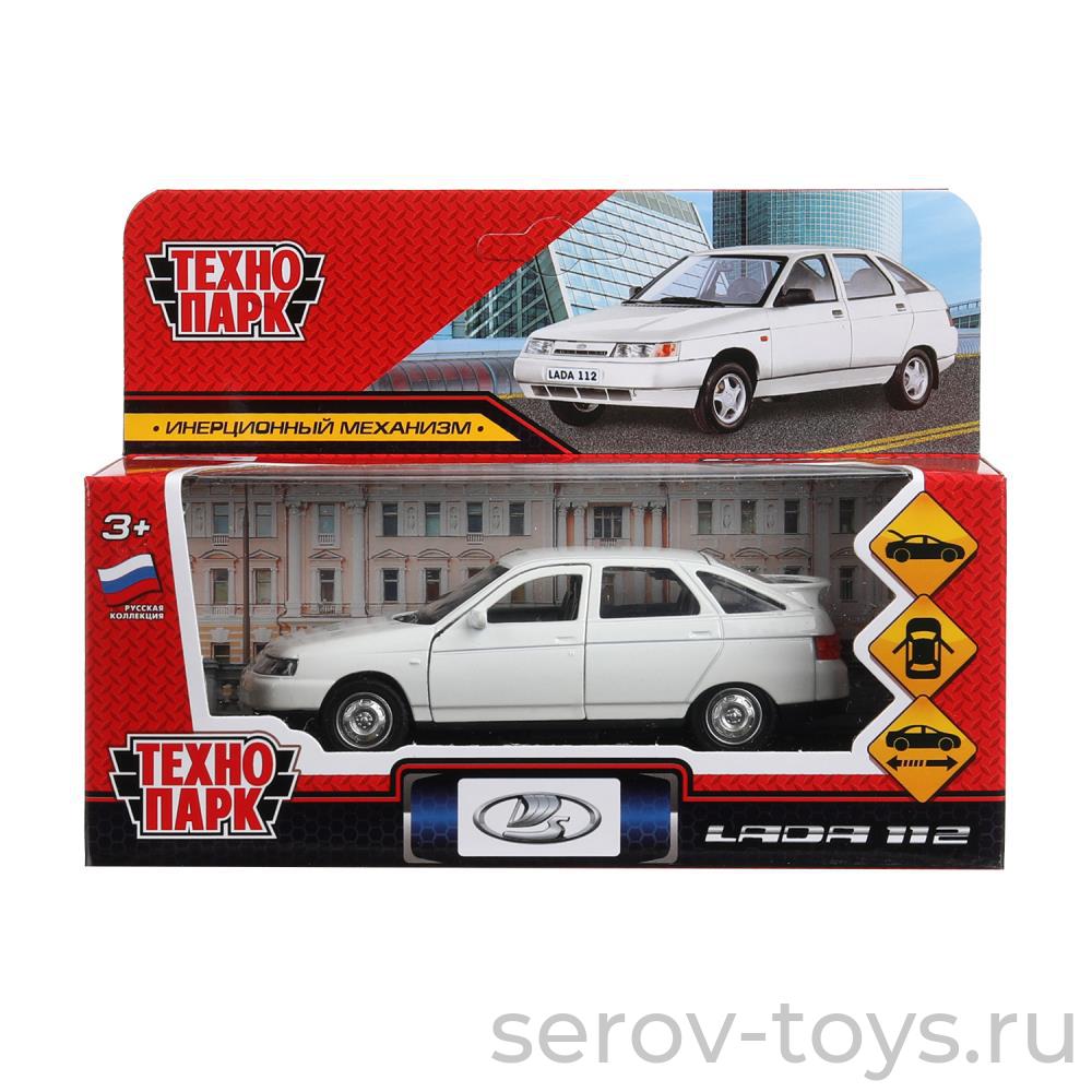 Модель Технопарк ВАЗ-2112 LADA 2112-12-WH Белая в кор