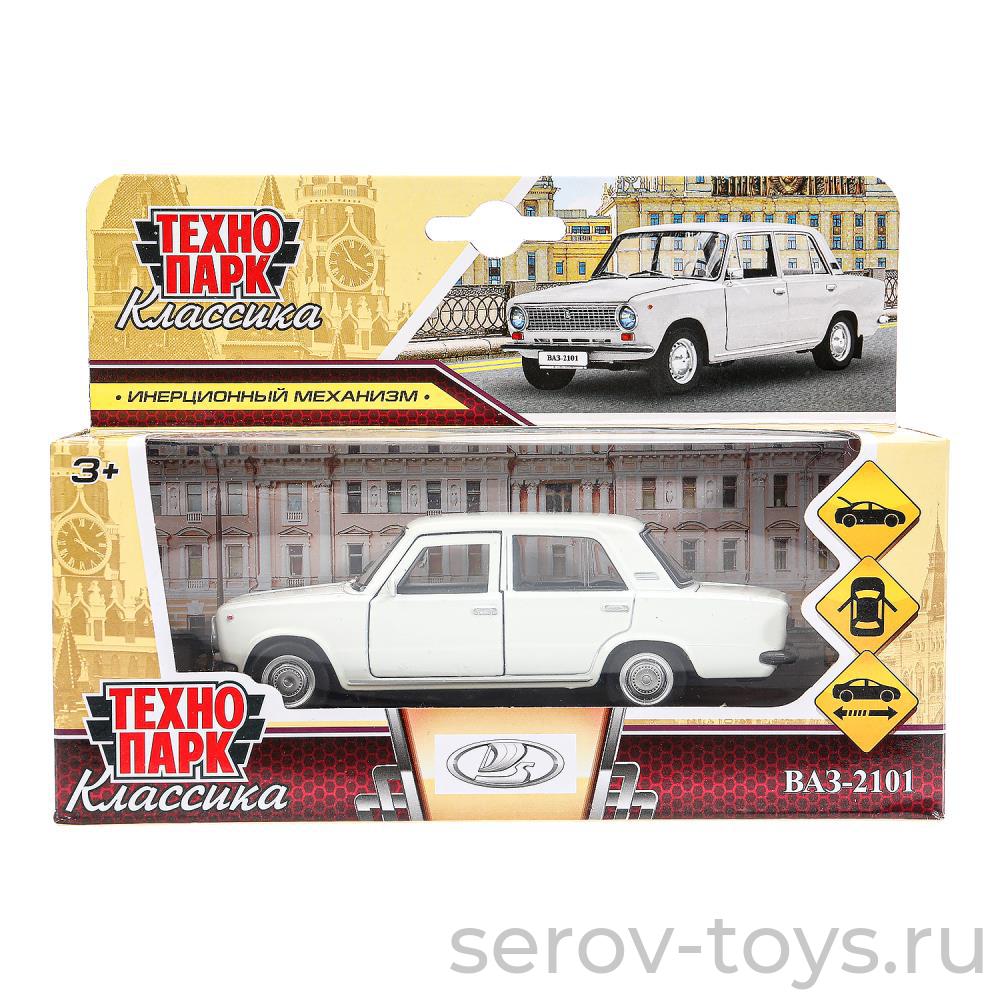 Модель Технопарк ВАЗ-2101 Жигули 2101-12-WH (72) Классика Белый в кор