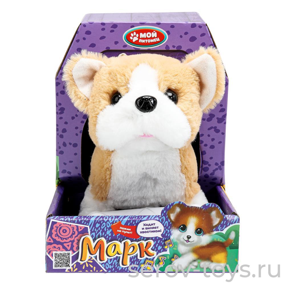 Щенок Марк A188-H01011-MF2 ходит,пищит 16см в кор Мой питомец