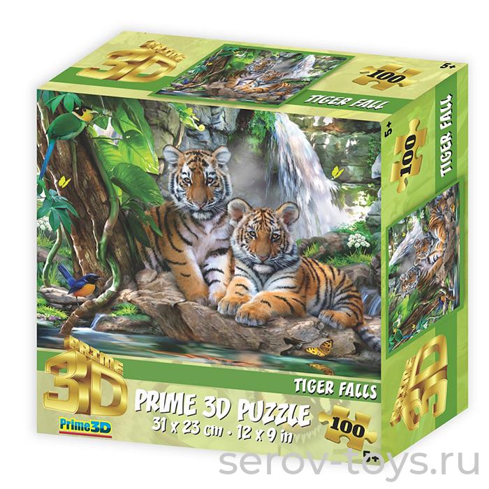 Пазл-стерео 3D 100 У водопада 13931 Prime