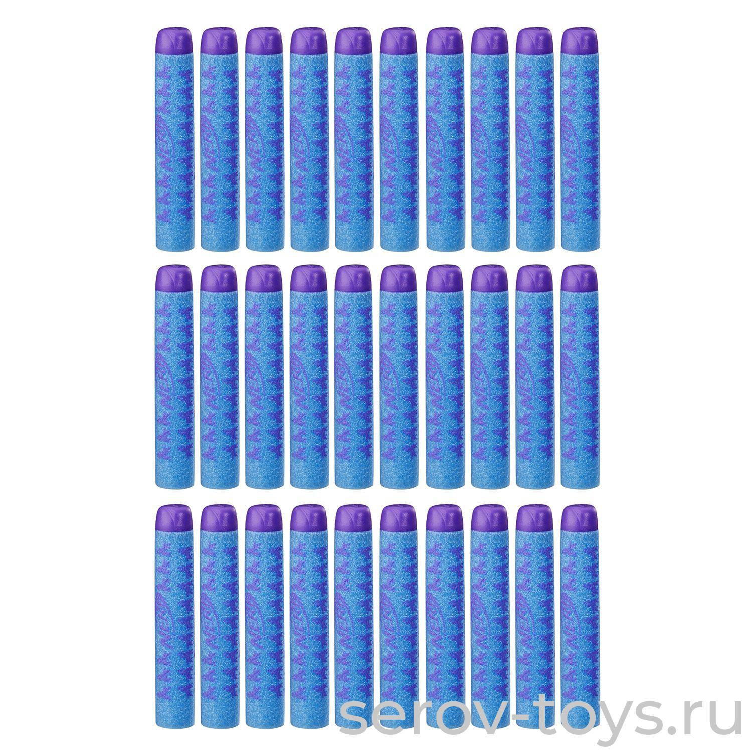Набор 6161 NERF стрел к Бластерам (30 шт) Фортнайт