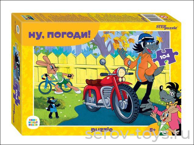 Пазл 104 Ну, погоди! 82035 Степ