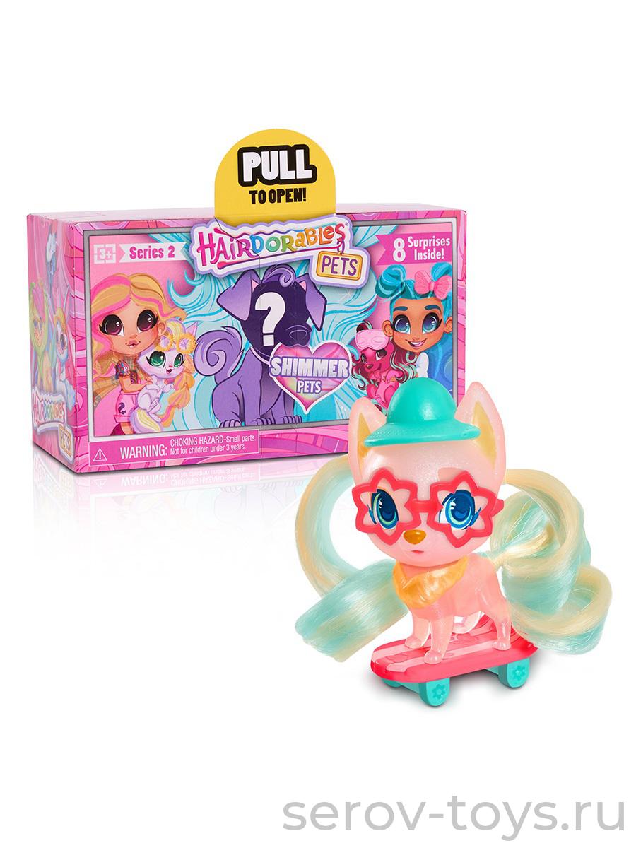 Hairdorables Питомцы 23730 Милые пушистики в кор с аксесс