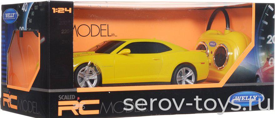 Машина р/у 84017 Chevrolet Camaro ZL1 1:24 в кор WELLY