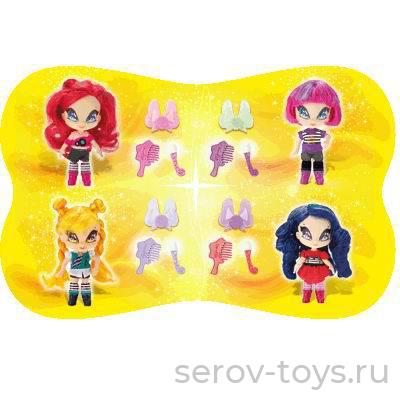 Кукла Pop Pixie 22550Е 12см. "Кокетка" с аксесс.,свет