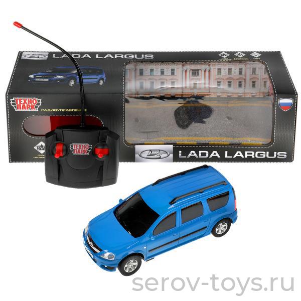 Машина Технопарк р/у LADA LARGUS Синяя LADALARGUS-18L-BU на бат в кор
