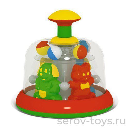 Юла карусель 01389  Цирк в пар Стеллар