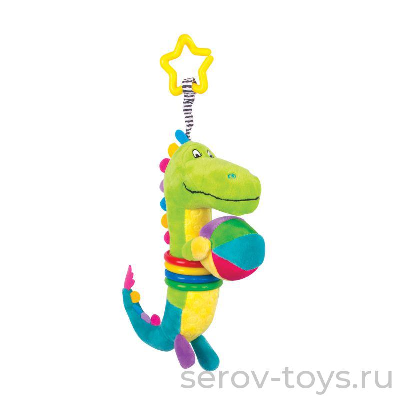 Игрушка-подвеска Крокодил Кроко 14HS014PKR Happy Snai