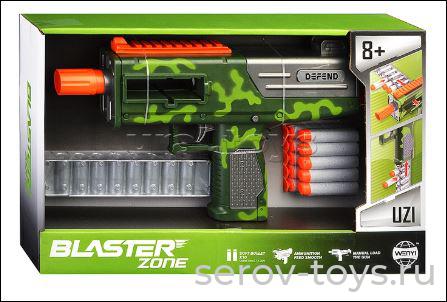 Автомат Вперед WY2106C с мягкими пулями и гильзами в кор Wenyi