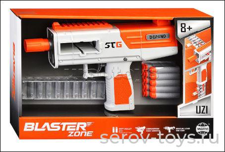 Автомат Выстрел WY2106A с мягкими пулями и гильзами в кор Wenyi