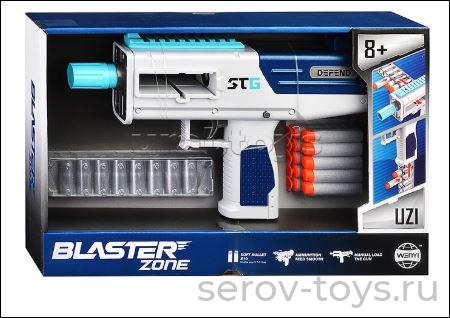 Автомат Расстрел WY2106B с мягкими пулями и гильзами в кор Wenyi