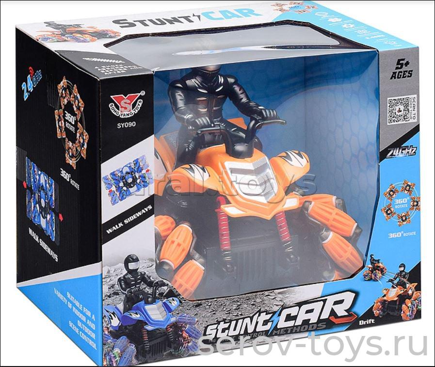 Мотоцикл р/у SY090 Драйв на аккум с заряд устр USB в кор