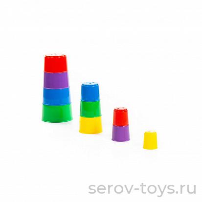 Занимательная пирамидка № 2 35110 10эл. ПОЛЕСЬЕ