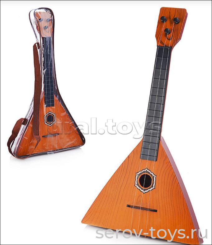 Балалайка B-78 Три струны пластик в сумке