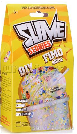 Набор ДТ Юный химик 917 Slime Stories Fimo