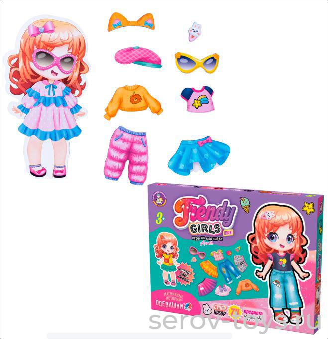 Игра магнитная Одевашки 05610ДК Алиса в кор