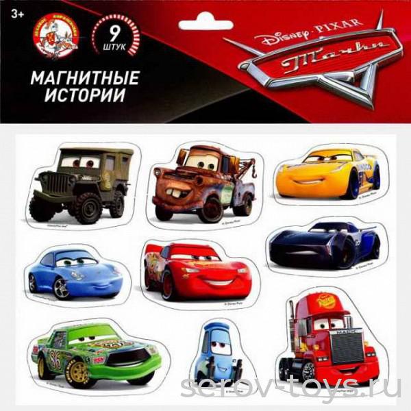 Игра магнитная 03804ДК Тачки Магнитные истории