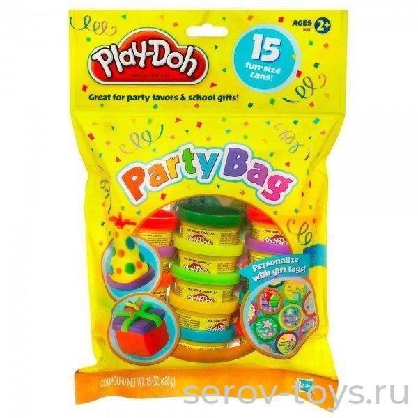 PD Набор пластилина 18367 PD для празд. (15 банок по 28 гр)
