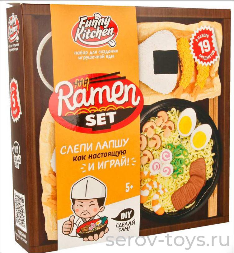 Набор ДТ Slime Лаборатория SS500-40217 Смешная кухня Рамен в кор