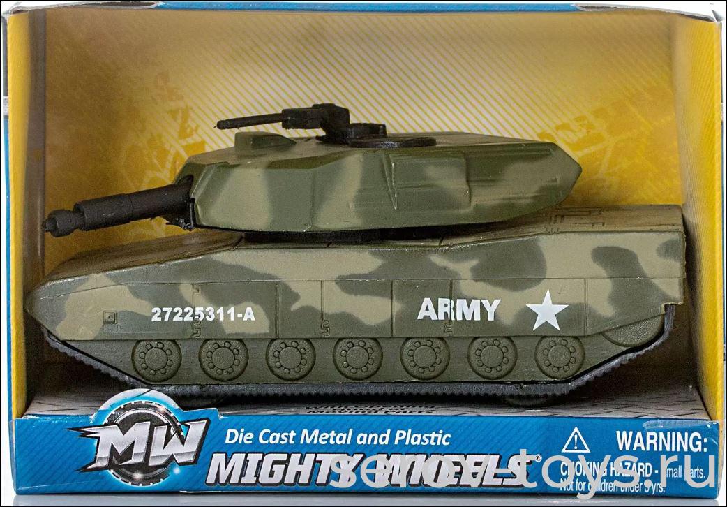 Mighty  wheels 78148 Военная техника Танк М-1 12 см