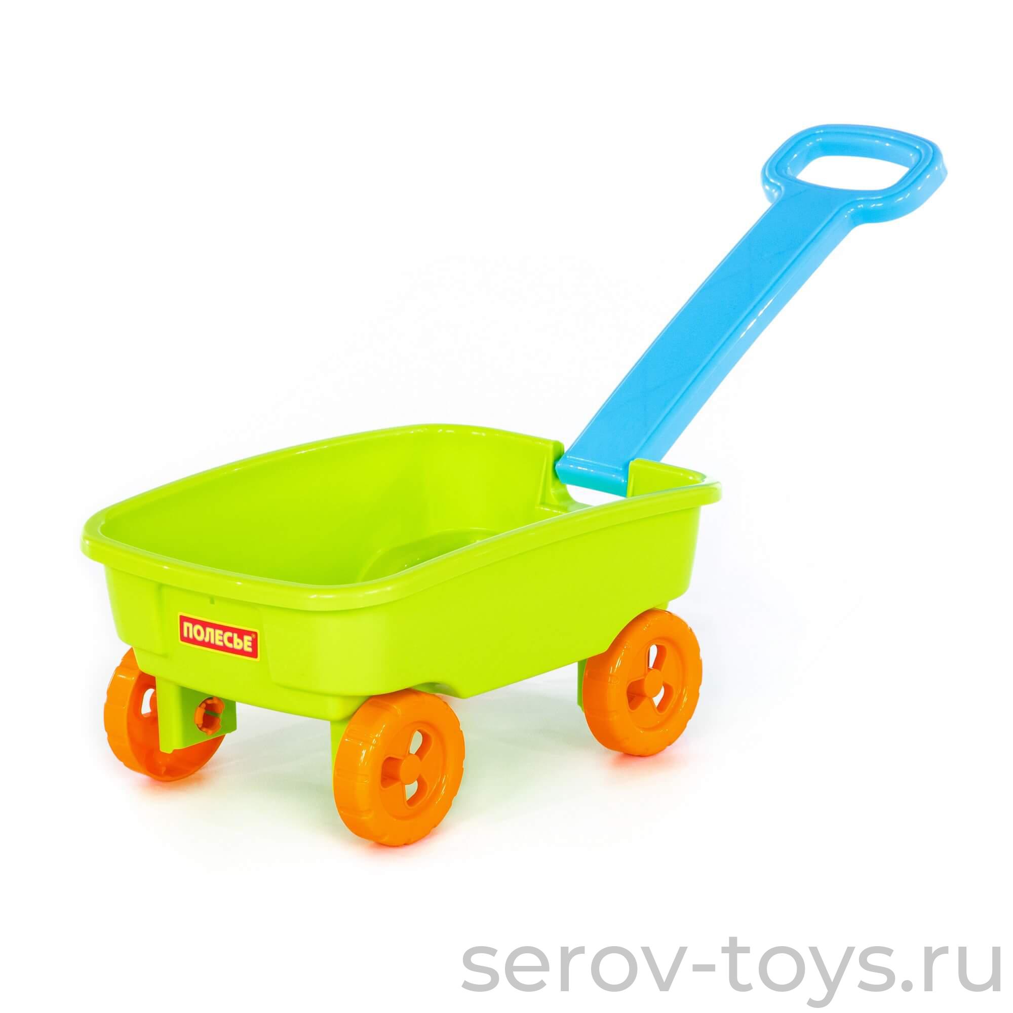 Тележка с ручкой 76786 №3 ПОЛЕСЬЕ