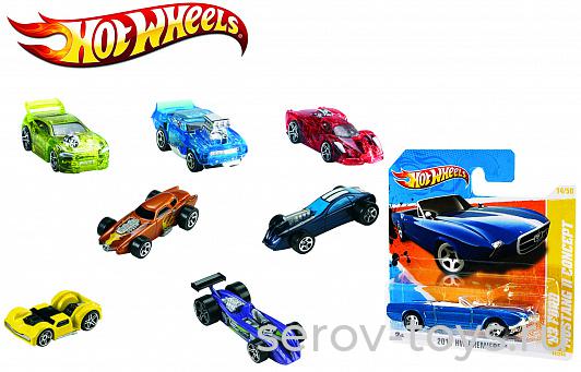 Hot wheels Модель 5785 базовые машинки в асс
